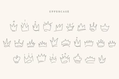 Crown Heart by CraftedType Studio — Dingbats Font — thumbnail 2