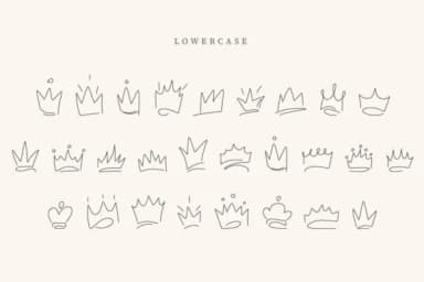 Crown Heart by CraftedType Studio — Dingbats Font — thumbnail 3