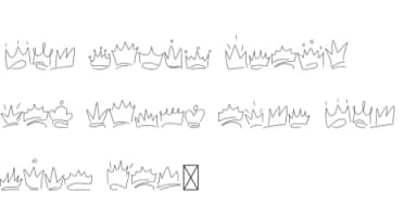 Crown Heart by CraftedType Studio — Dingbats Font — thumbnail 5