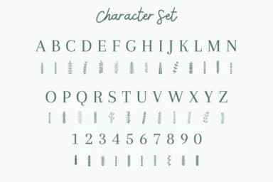 Crownleaf Dingbat by Sharon ( DmStudio ) — Dingbats Font — thumbnail 7