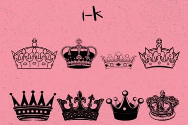 Crowns by Minimalistartstudio — Dingbats Font — thumbnail 7