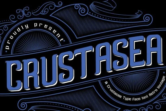 Crustasea by asbakwaled — Slab Serif Font