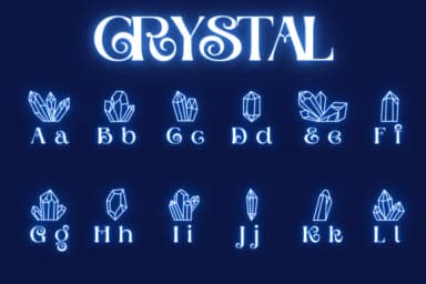 Crystal by Chonada — Dingbats Font — thumbnail 2
