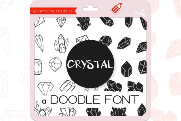 Crystal by WADLEN — Dingbats Font