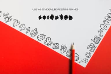 Crystal by WADLEN — Dingbats Font — thumbnail 7