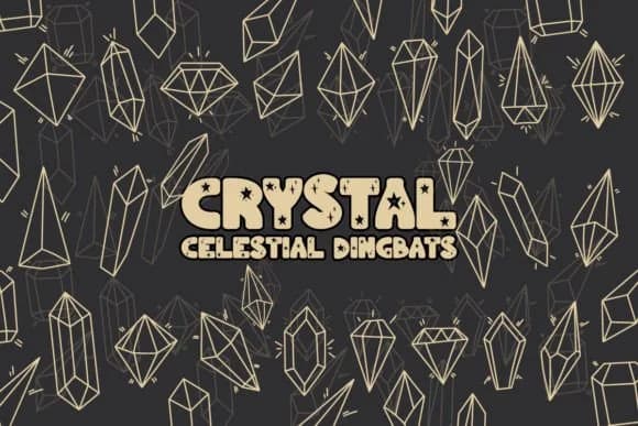 Crystal by Font-Tastic — Dingbats Font