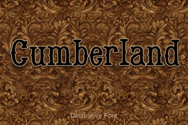 Cumberland by TCSP Designs — Slab Serif Font — thumbnail 1