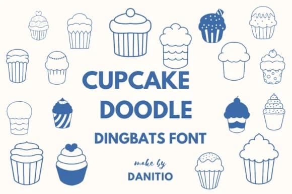 Cupcake by danita.kukkai — Dingbats Font