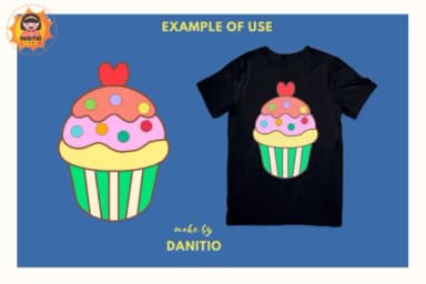 Cupcake by danita.kukkai — Dingbats Font — thumbnail 3