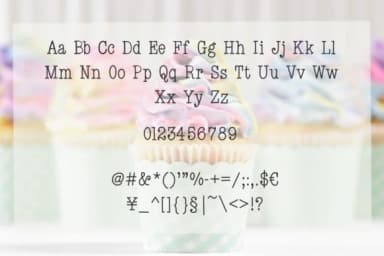 Cupcakes by PeamCreations — Slab Serif Font — thumbnail 7