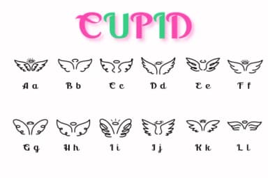 Cupid by Chonada — Dingbats Font — thumbnail 2