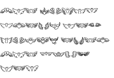 Cupid by Chonada — Dingbats Font — thumbnail 8