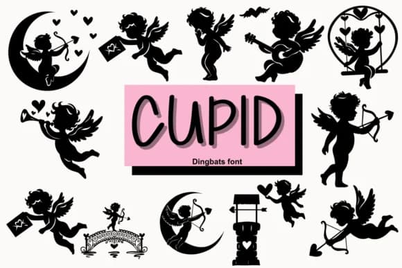 Cupid by Petal Pixels — Dingbats Font