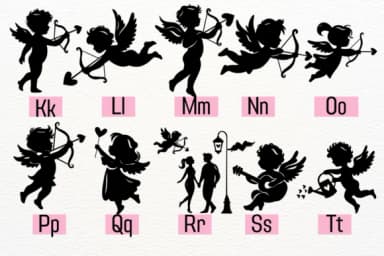 Cupid by Petal Pixels — Dingbats Font — thumbnail 2