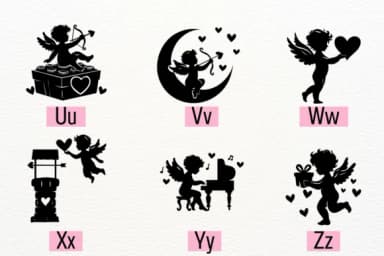 Cupid by Petal Pixels — Dingbats Font — thumbnail 3