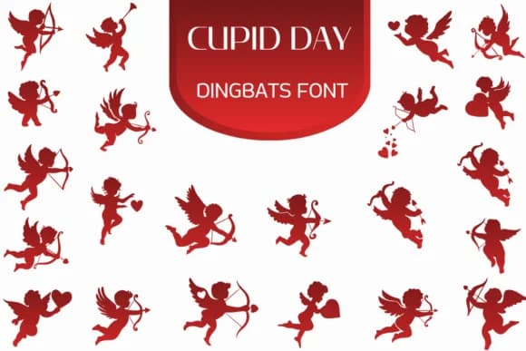 Cupid Day by Heartcraft Atelier — Dingbats Font