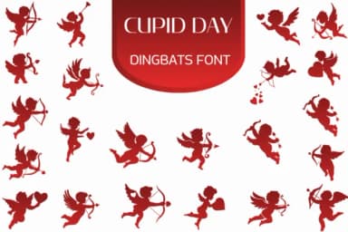 Cupid Day by Heartcraft Atelier — Dingbats Font — thumbnail 1