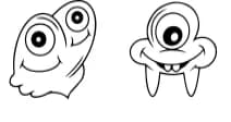 Cute Alien by Dito (7NTypes) — Dingbats Font — thumbnail 5