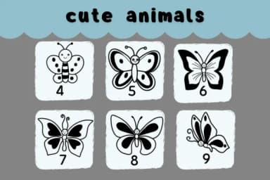 Cute Animals by Natchuta — Dingbats Font — thumbnail 4