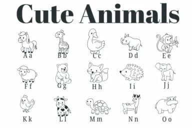 Cute Animals by Suphitchaya — Dingbats Font — thumbnail 2