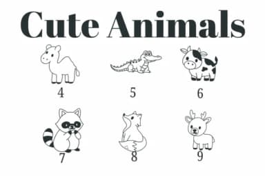 Cute Animals by Suphitchaya — Dingbats Font — thumbnail 4