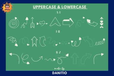 Cute Arrows by danita.kukkai — Dingbats Font — thumbnail 2