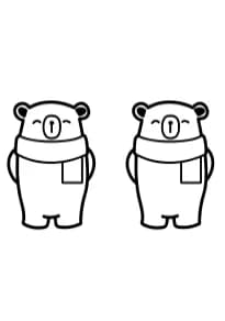 Cute Bear Cartoon by Chonada — Dingbats Font — thumbnail 7