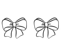 Cute Bow by Sirinart — Dingbats Font — thumbnail 7