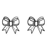 Cute Bows by Heartcraft Atelier — Dingbats Font — thumbnail 8