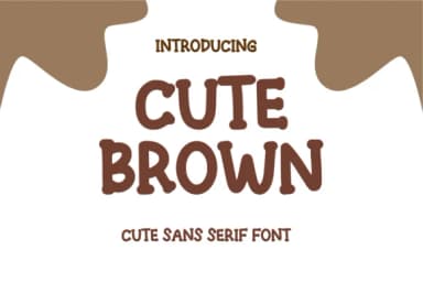 Cute Brown by SiapGraph — Slab Serif Font — thumbnail 1
