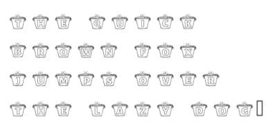 Cute Bucket by Happy Bamboo — Dingbats Font — thumbnail 5