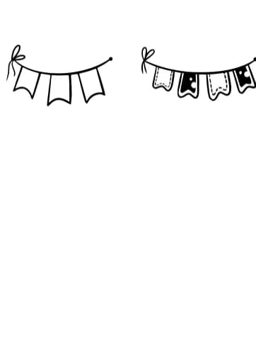 Cute Bunting by onoborgol — Dingbats Font — thumbnail 6