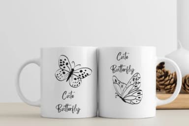 Cute Butterfly by Suphitchaya — Dingbats Font — thumbnail 7