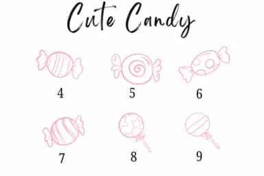 Cute Candy by Suphitchaya — Dingbats Font — thumbnail 4