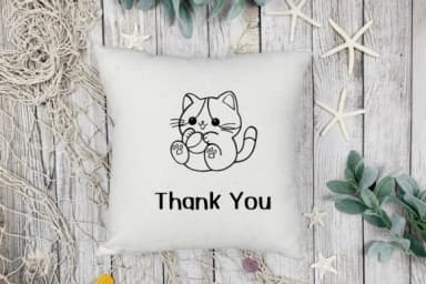 Cute Cat by Ketsarin — Dingbats Font — thumbnail 7