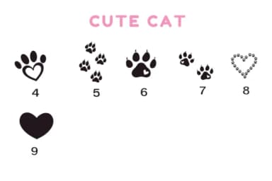 Cute Cat by Nun Sukhwan — Dingbats Font — thumbnail 7