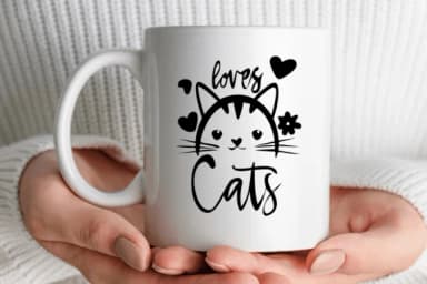 Cute Cat by Nongyao — Dingbats Font — thumbnail 7