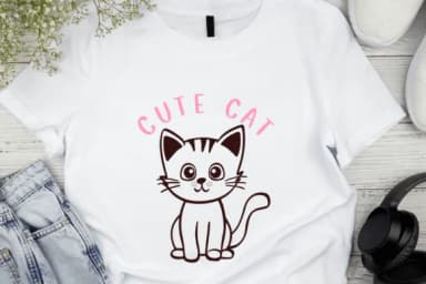 Cute Cat Cartoon by PraewDesigns — Dingbats Font — thumbnail 7