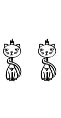 Cute Cat Doodles Set by Heartcraft Atelier — Dingbats Font — thumbnail 8