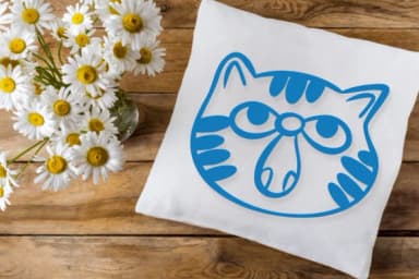 Cute Cat Face by Chonada — Dingbats Font — thumbnail 6