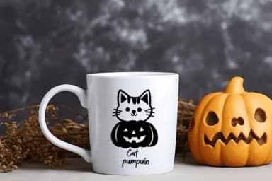 Cute Cat Halloween by Nongyao — Dingbats Font — thumbnail 6