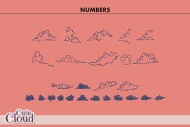 Cute Cloud by onoborgol — Dingbats Font — thumbnail 4