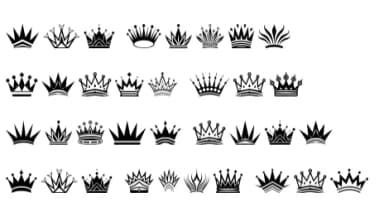Cute Crown by MOMAT THIRTYONE — Dingbats Font — thumbnail 6
