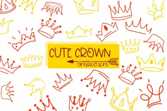 Cute Crown by Sirinart — Dingbats Font