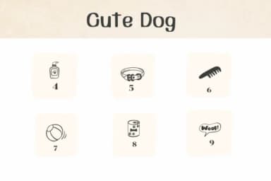 Cute Dog by Ketsarin — Dingbats Font — thumbnail 4