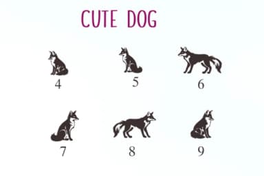 Cute Dog by Nongyao — Dingbats Font — thumbnail 4