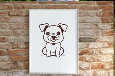 Cute Dog Doodle by Ketsarin — Dingbats Font — thumbnail 5