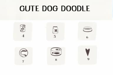 Cute Dog Doodle by Ketsarin — Dingbats Font — thumbnail 4