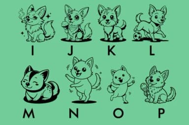 Cute Dogs by Minimalistartstudio — Dingbats Font — thumbnail 3