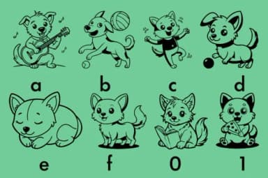 Cute Dogs by Minimalistartstudio — Dingbats Font — thumbnail 6